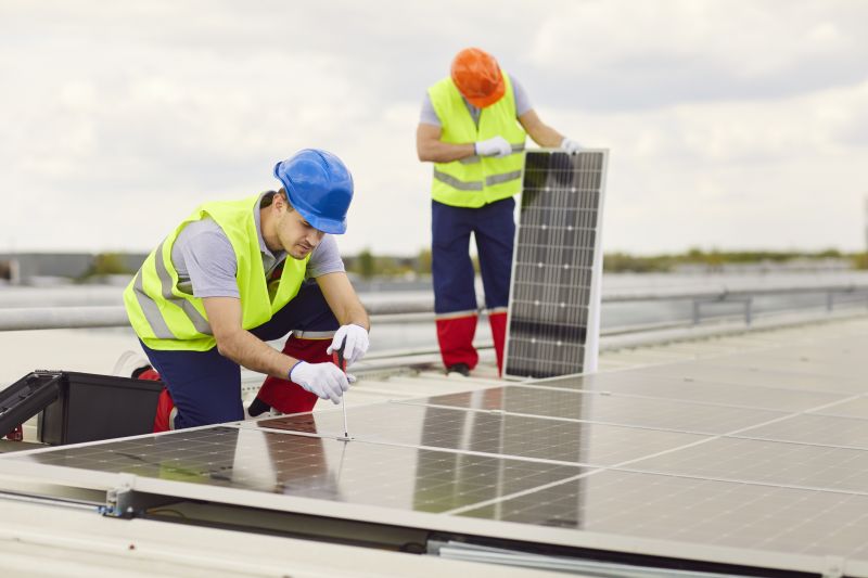 Local Solar Panel Installation pros at work